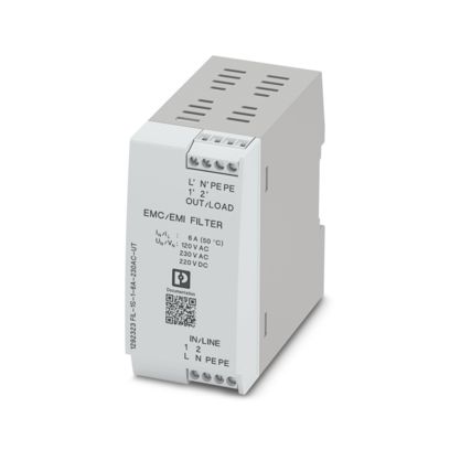 Phoenix Contact - Filter für Niederspannung EMV-Filter FIL-1S-1-6A-230AC-UT