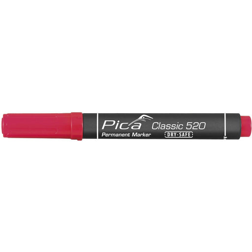 Pica-Marker - Markierungsstift Permanent Marker 520/40 rot, 1-4mm