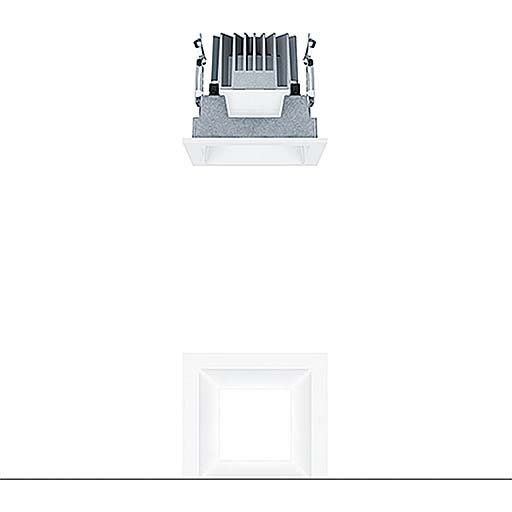 Zumtobel Group - Downlight/Strahler/Flutlicht LED-Einbauleuchte P-INF Q #60817952 4000K