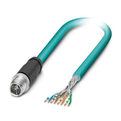 Phoenix Contact - Konfektioniertes Sensor-Aktor-Kabel Netzwerkkabel NBC-MSX/ 1,0#1108332 − 50 Stück