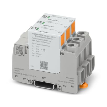 Phoenix Contact - Überspannungsableiter für Energietechnik/Stromversorgung Überspannungsableiter VAL-SPP-T2-1#1466775 Typ 2