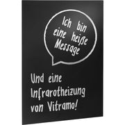Vitramo - Infrarot-Strahlungspaneel Tafel-Heizelement VL-F06060T 600x600x28 400W sw