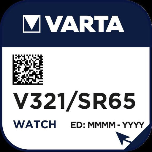 Varta Cons.Varta - Batterie Uhren-Batterie V 321 Stk.1 1,55V/14mAh/Silber