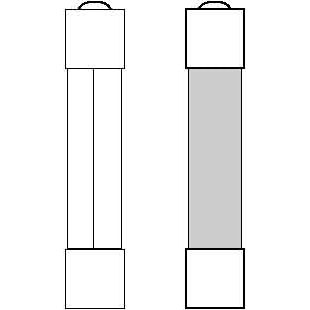 Eska - Zylindrische Sicherung G-Sicherungseinsatz 5x25mm 528.023 M 4A m.Kennmelder − 10 Stück