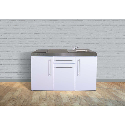 Stengel - Mini-Küche Miniküche Premiumline MP150KSIKFliBreS weiß