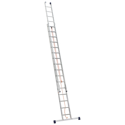 ILLER-LEITER - Sprossenleiter Seilzugleiter 2-tlg. 57020 2x20 Stufen