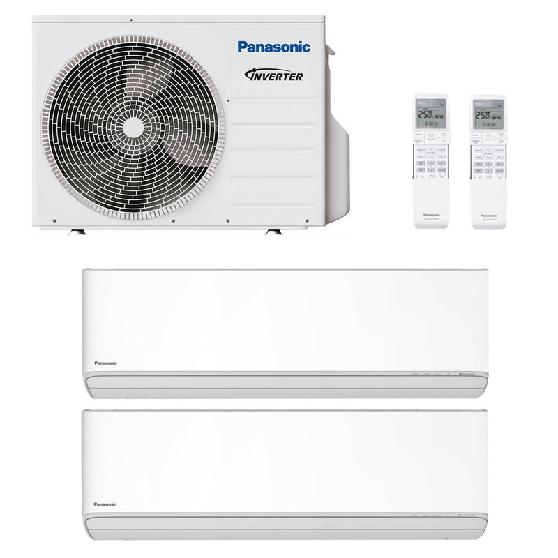 Panasonic Etherea Z CKEW Weiß Multisplit-Klimaanlage 2× Wandgerät