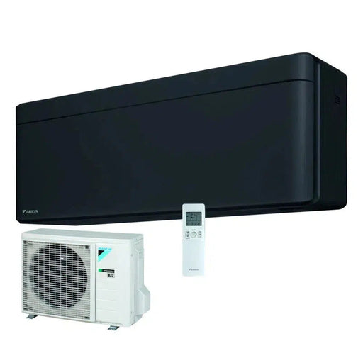 Daikin - Klimaanlage Set Wandgerät Stylish 3,5 kW - FTXA35 + Außengerät RXA35A R32 Klimaanlage Weiß/Schwarz/Silber