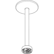 Hansgrohe - Deckenanschluss AXOR One 300mm für Kopfbrause 280 2jet chrom