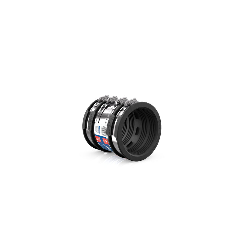 CRASSUS - Schlauchadapter CSC 095 Typ 2B (80-95mm), bis 2,5 bar, EPDM / V2A