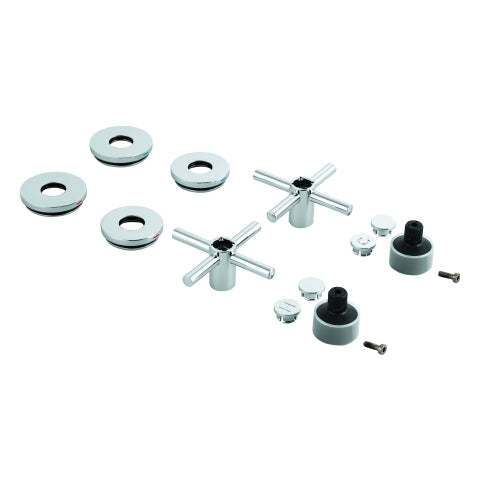 Grohe - Kreuzgriff ATRIO 48406 2 STK chrom