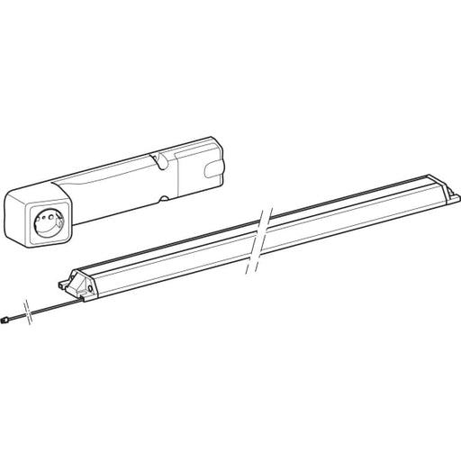 Geberit Vertriebs - Steckdosenelement mit Comfort-Licht Modul für WTU 90 cm