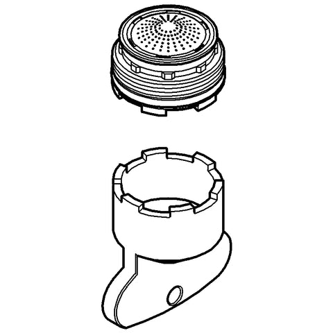 Grohe - Mousseur 13926 chrom für Essence Wannenbatterie