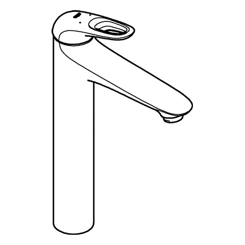 Grohe - EH-Waschtischbatt. EUROSTYLE 23570 XL-Size gl. Körper Hebel off.chr