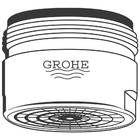 Grohe - Mousseur Durchflußklasse C 13927 30l/min 3 bar AG M28x1 gold