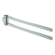 Grohe - Handtuchhalter SELECTION 41063 2-armig schwenkbar supersteel