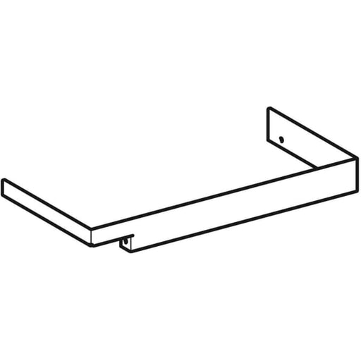 Geberit Vertriebs - Edelstahlblende zu RENOVA Nr.1 COMPRIMO Schrank 862050