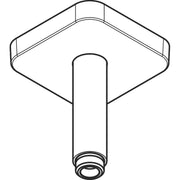 Hansgrohe - Decken-Anschlussstück Axor DN15 100mm softsquare chrom