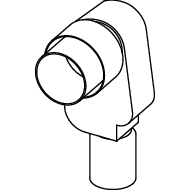 TECE SE - Ersatzteil UP-Siphon für WT-Modul