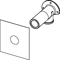TECE SE - TECEprofil System-Wandscheibe 1/2x1/2 lange Ausführung, Si-Bronze
