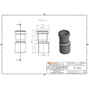 Gebr. Ostendorf - HTsafeR Reduktion DN 50x40