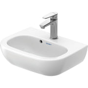Duravit - Handwaschbecken D-CODE 450mm 070545 m.ÜL, 1 HL, weiß