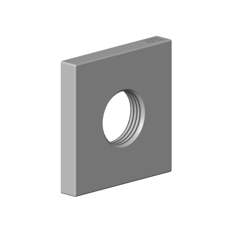 Dornbracht - Rosette Ersatzteile 092767006 60 x 60 x 9 mm chrom