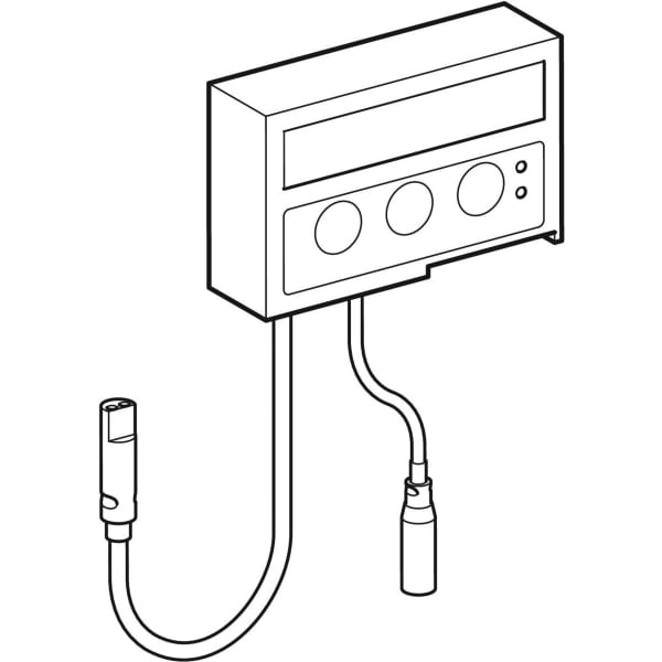 Geberit Vertriebs - E-Modul m.Batterie 599061 zu allen Flushcontrol 500