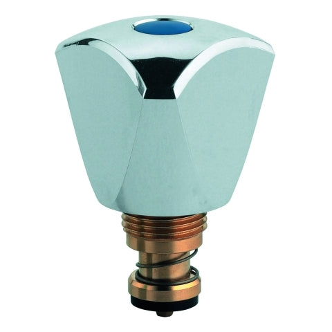 Grohe - Oberteil 41817 ABS-Kronengriff DN10 mit Rückflussverhinderer chrom