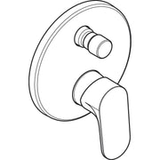 Hansgrohe - Wannenmischer Unterputz Rebris S Fertigset chrom