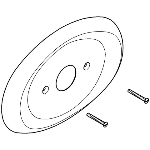 Grohe - Rosette 08365 L:230 B:157 für Grohmix chrom
