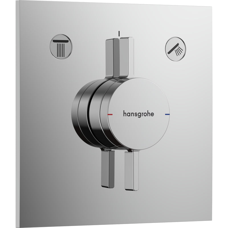 Hansgrohe - Mischer Unterputz 2 Verbraucher DuoTurn E chrom