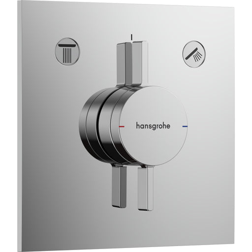 Hansgrohe - Mischer Unterputz 2 Verbraucher DuoTurn E chrom