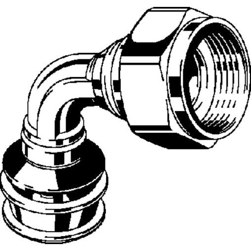 Viega - Winkelverschraubung RAXOFIX 5355 16mm x 3/4IG Siliziumbronze