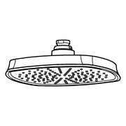 Grohe - Kopfbrause Grandera 210 26898 Strahlart Rain chrom