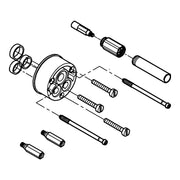 Grohe - Verlängerungsset 25mm 46191 passend zu Rapido E chrom