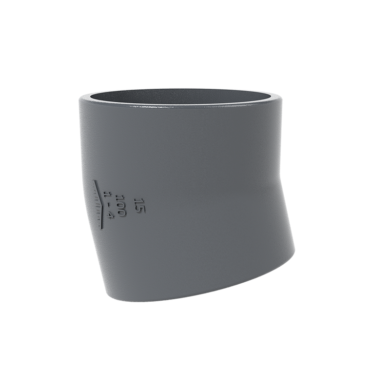 Fornatis - Bogen DN 100 15 Grad