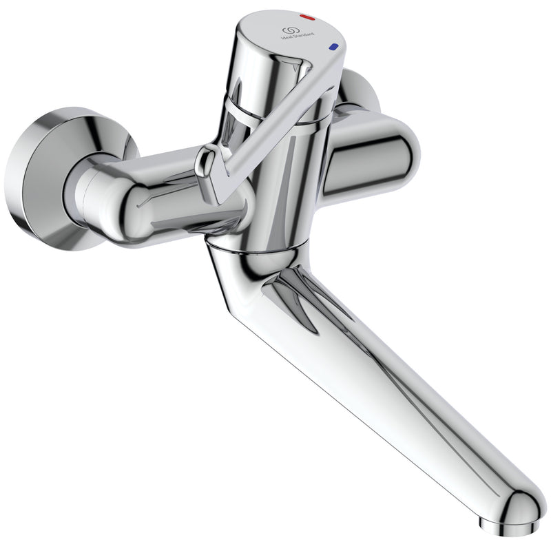 Ideal Standard - Wand WT-Sicherheitsarmatur CERAPLUS B8316A 200mm chrom