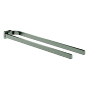 Grohe - Handtuchhalter SELECTION 41059 2-armig hard graphite gebürstet