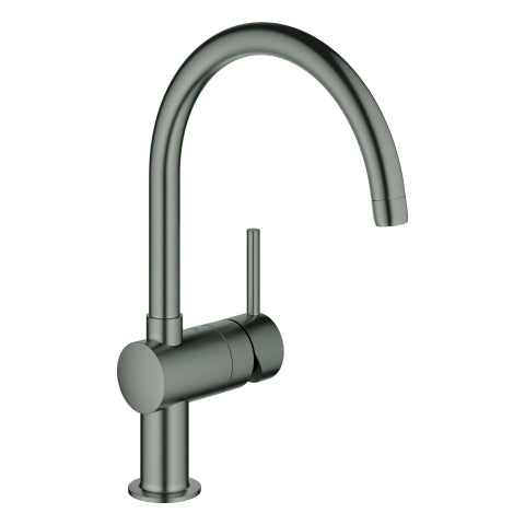 Grohe - Einhand-SPT-Batterie MINTA 32917 hard graphite gebürstet