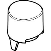 Hansgrohe - Druckknopf Axor Thermostat chrom