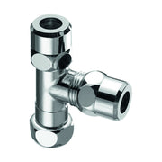 SCHELL - T-Stück 3/8x3/8x3/8 verchr