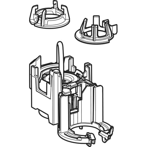 Geberit Vertriebs - Heber für 1-Mengen-Sp. zu WC-Strg. pneumatischer Sp-Ausl