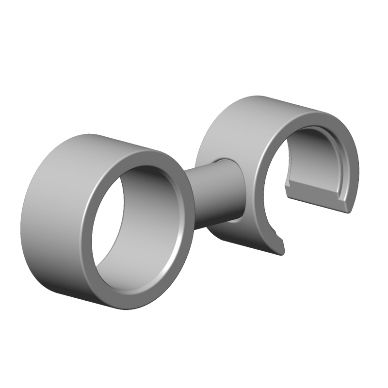 Dornbracht - Halter für Brause Stand Ersatzteile 04281002901 platin