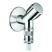 SCHELL - Ger. Schrägsitzventil COMFORT 1/2 chrom m.RV +Schl.-Verschrbg