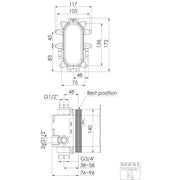 Steinberg Armaturen - Unterputz Einbaukörper 010 2110 3,
