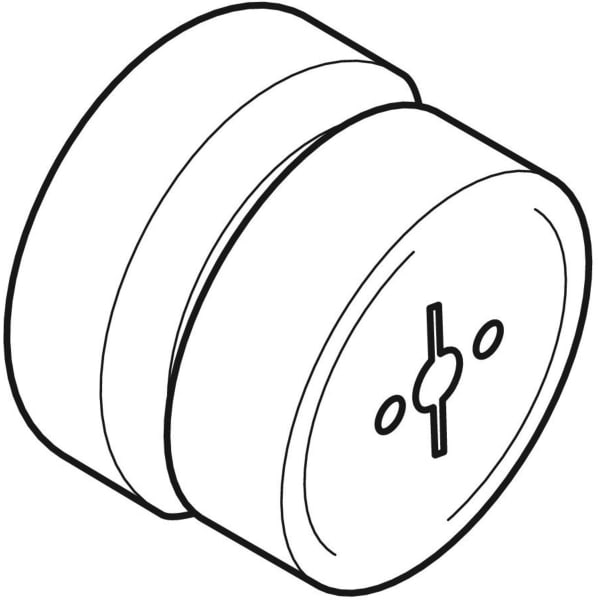 Geberit Vertriebs - Silent-db20 Enddeckel verschraubbar d160 315.005.14.1