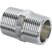 Viega - Doppelnippel 1/2 AG 3280, Rotguss verchromt