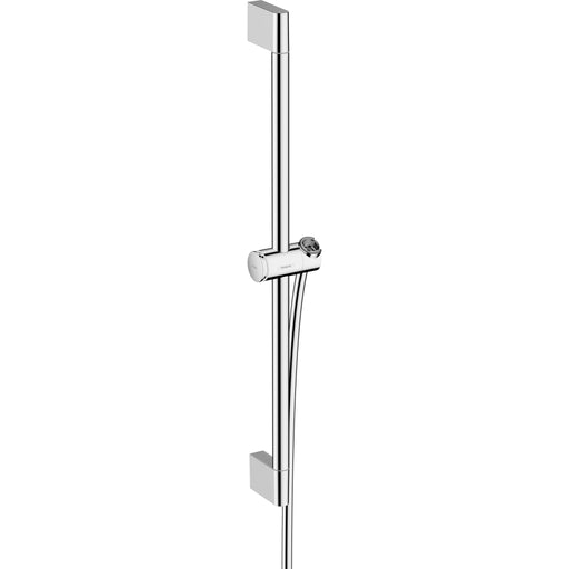 Hansgrohe - Brausestange UNICA/PULSIFY 650mm mit Push Schieber und Brauseschlauch chrom
