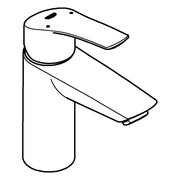 Grohe - EH-WT-Batterie Eurosmart 23922_3 S-Size Push-open Ablaufgrt. matte black